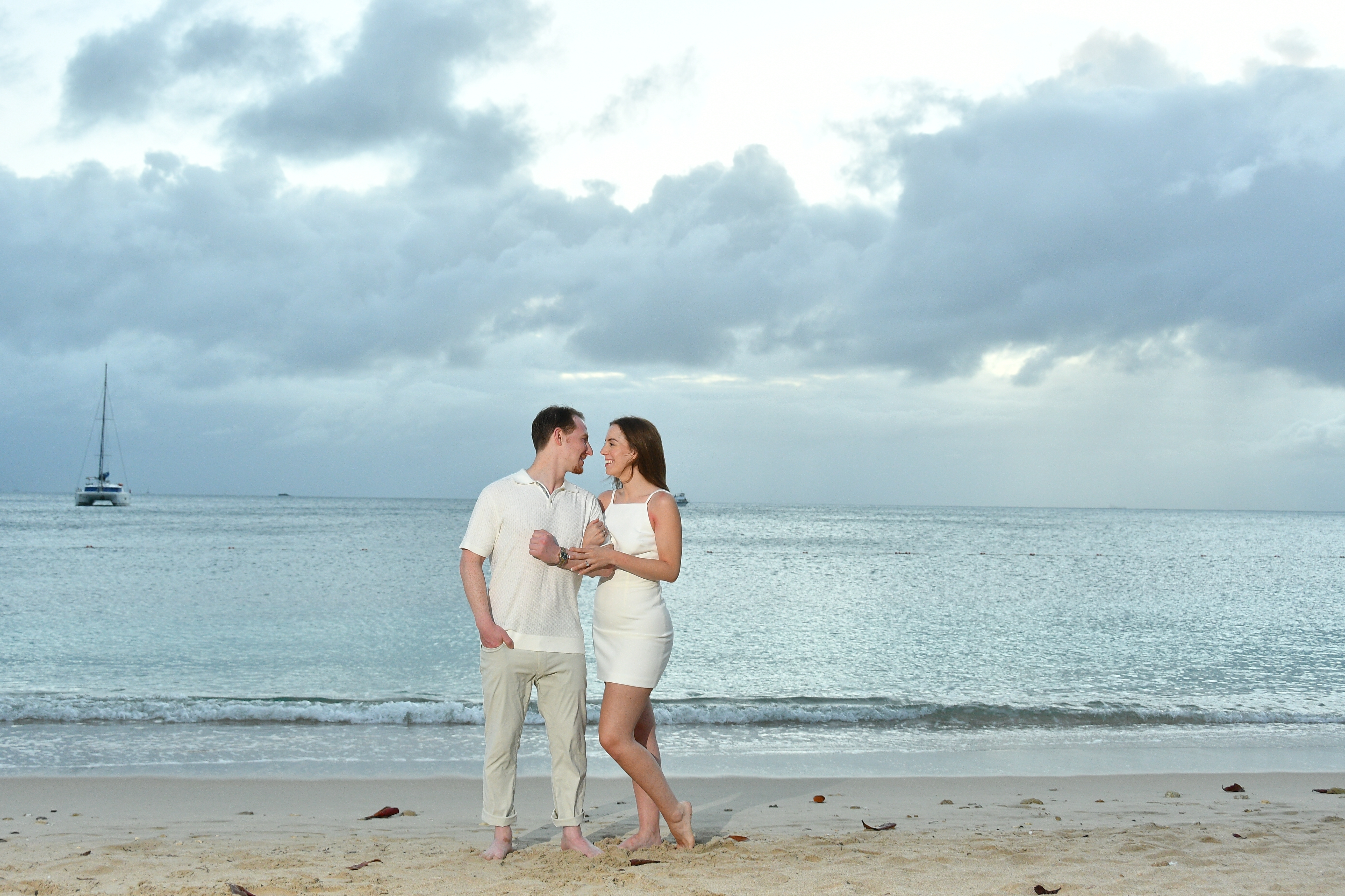 St. Lucia sunset moment